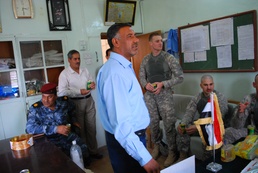 Iraqi Emergency Response Unit and US Soldiers Support Local Schools