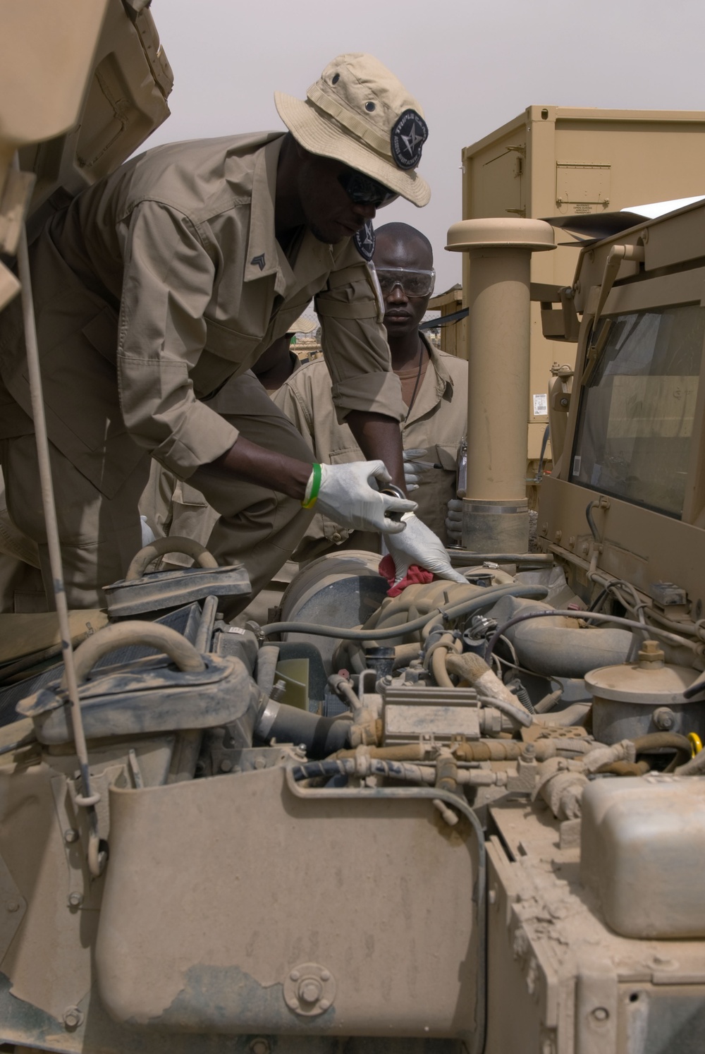 Driver's education in Iraq focuses on safety