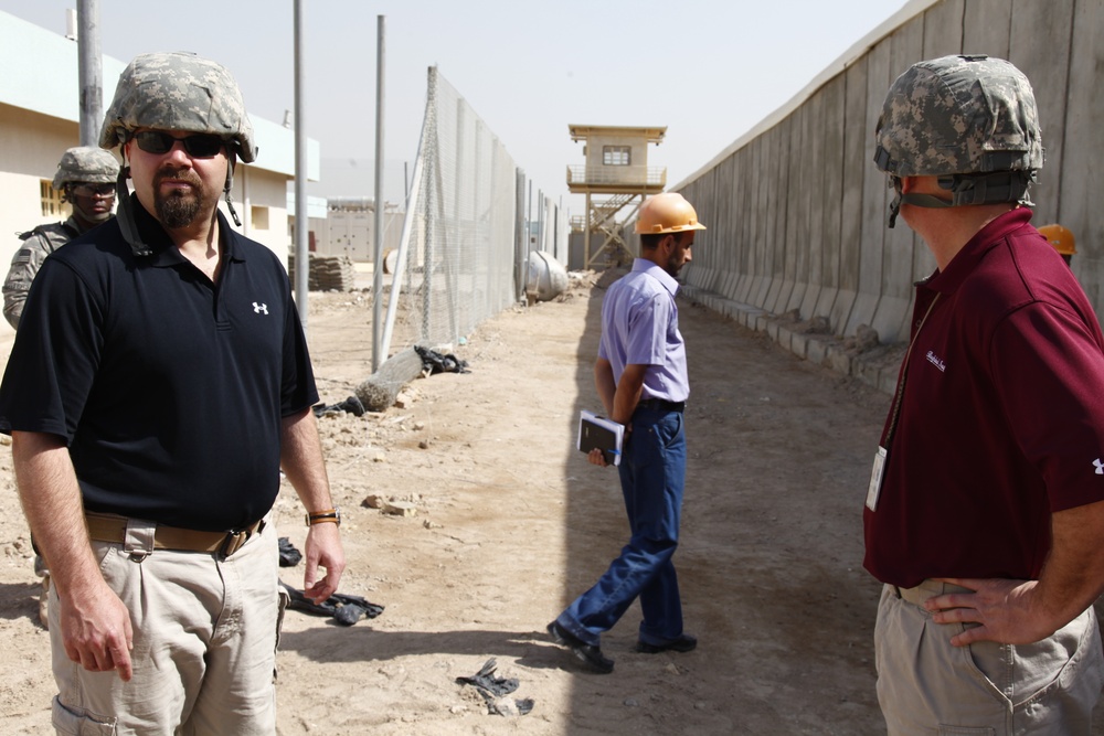 Team oversees prison reconstruction