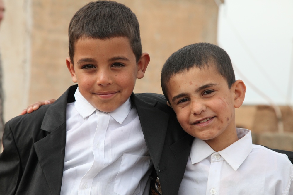 Soldiers, Civilians open school