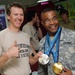 Olympians Share Medals With Troops Overseas