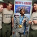 Olympians Share Medals With Troops Overseas