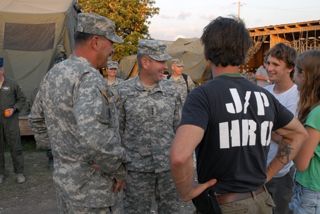 Sean Penn visits Haiti