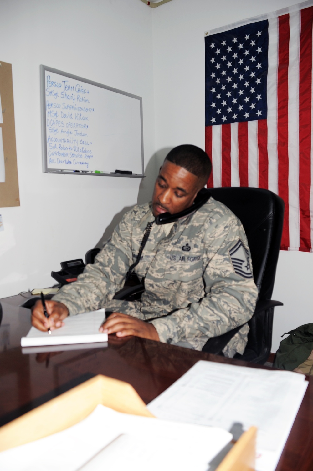 USAFE Senior NCO, Dry Branch Native, Manages Personnel Operations for Southwest Asia Wing