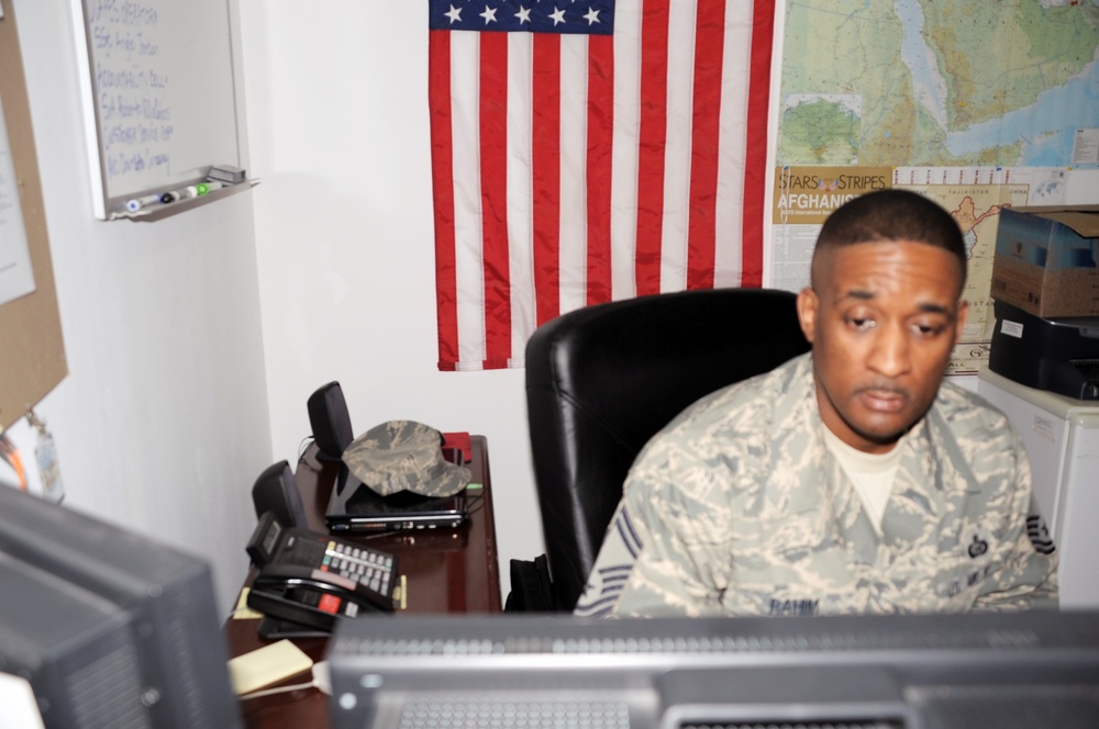 USAFE Senior NCO, Dry Branch Native, Manages Personnel Operations for Southwest Asia Wing