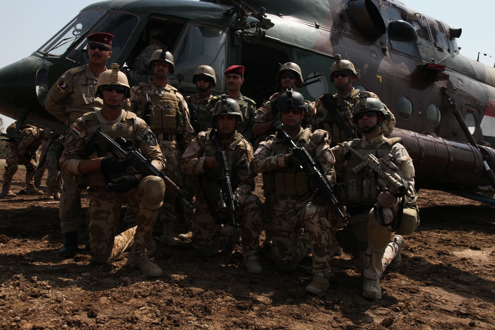 Iraqi Army Air Assault Drill