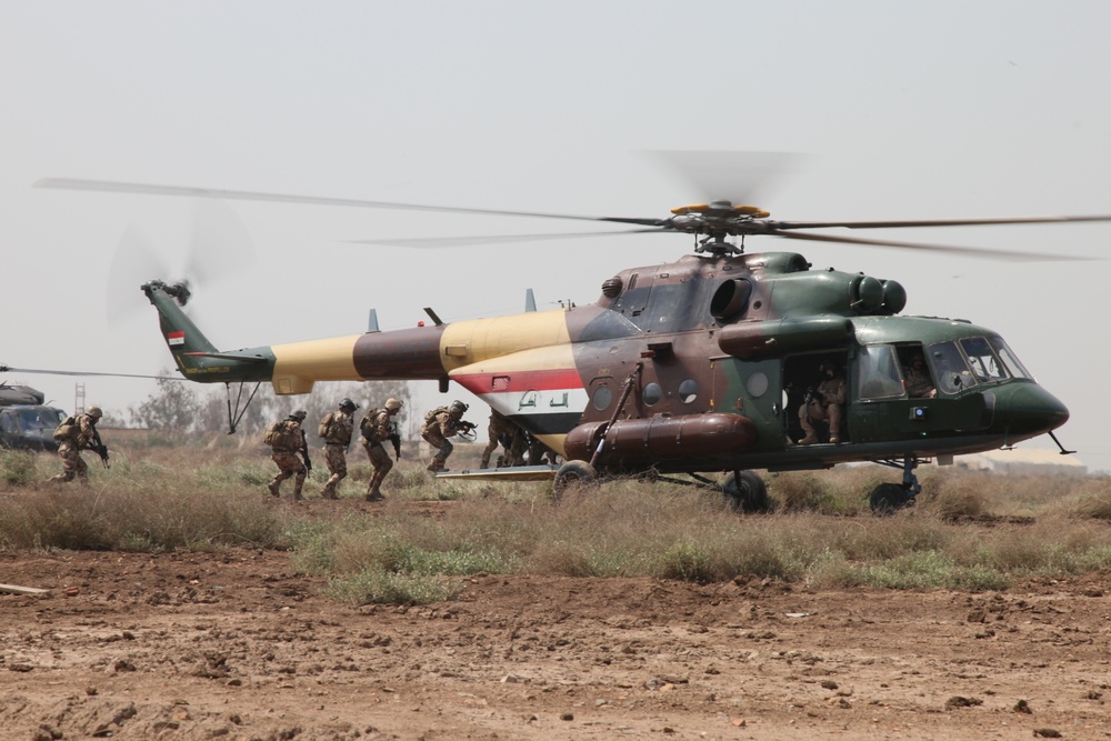 Iraqi Army Air Assault Drill
