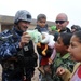 Golden Lions Deliver Supplies