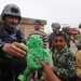 Golden Lions Deliver Supplies
