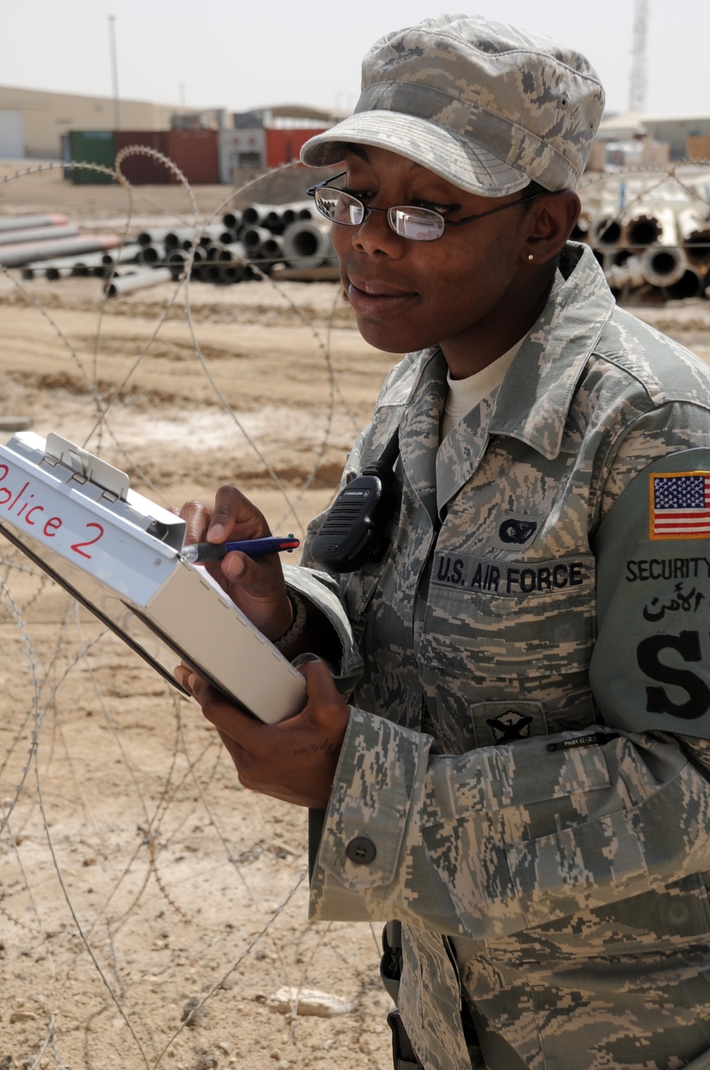 Edwards NCO, Oklahoma City Native, Manages Security Forces Patrols, Airmen for Southwest Asia Base