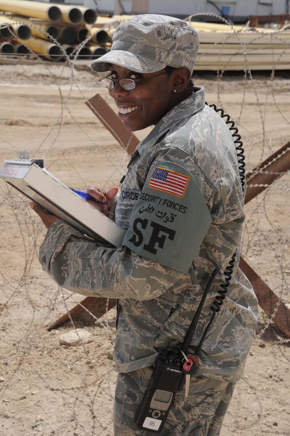 Edwards NCO, Oklahoma City Native, Manages Security Forces Patrols, Airmen for Southwest Asia Base