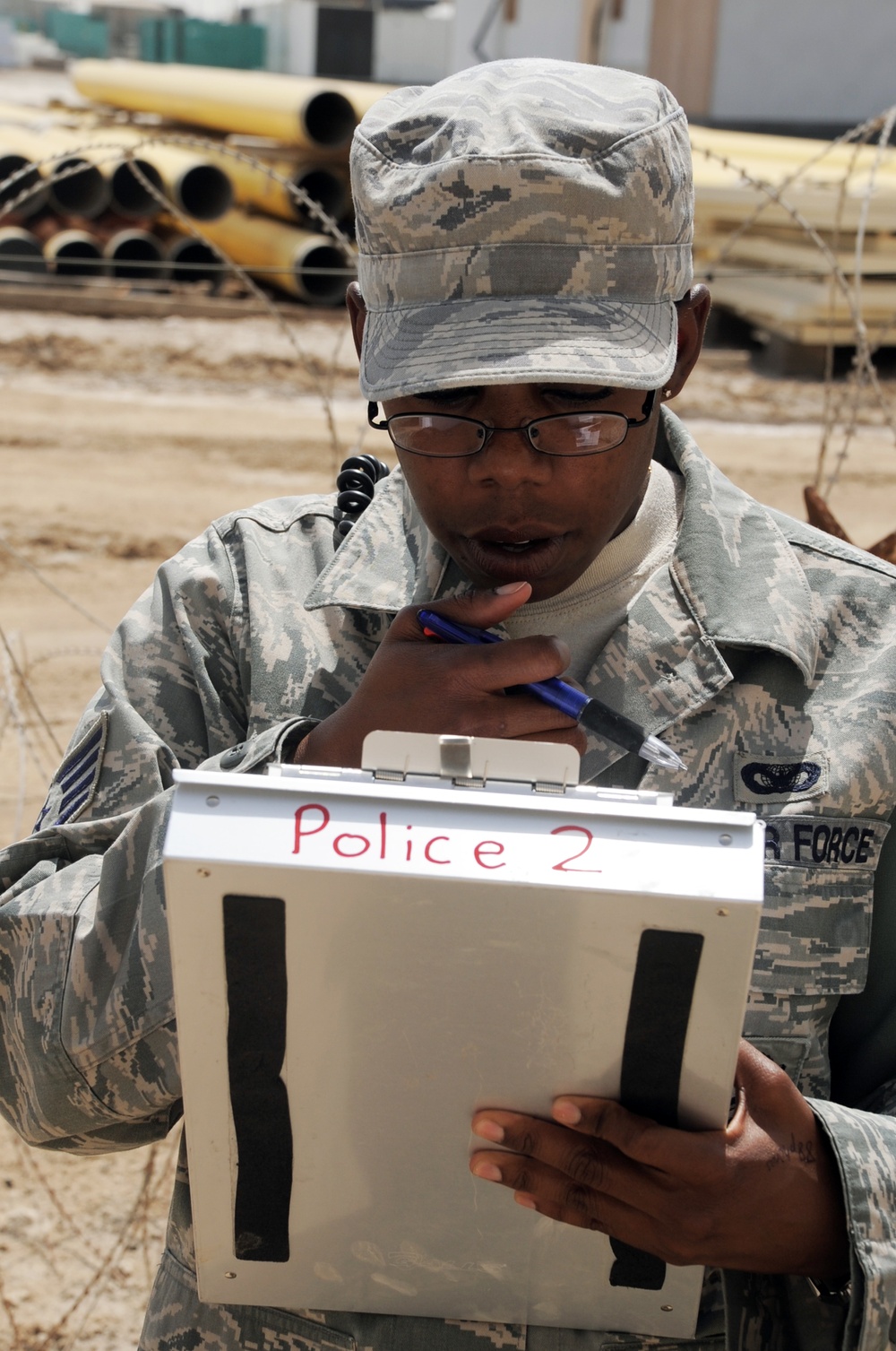 Edwards NCO, Oklahoma City Native, Manages Security Forces Patrols, Airmen for Southwest Asia Base