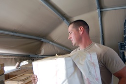 Fort Bragg NCO, Charleston Native, Manages Deployed Unit's Supply Activity in Southwest Asia