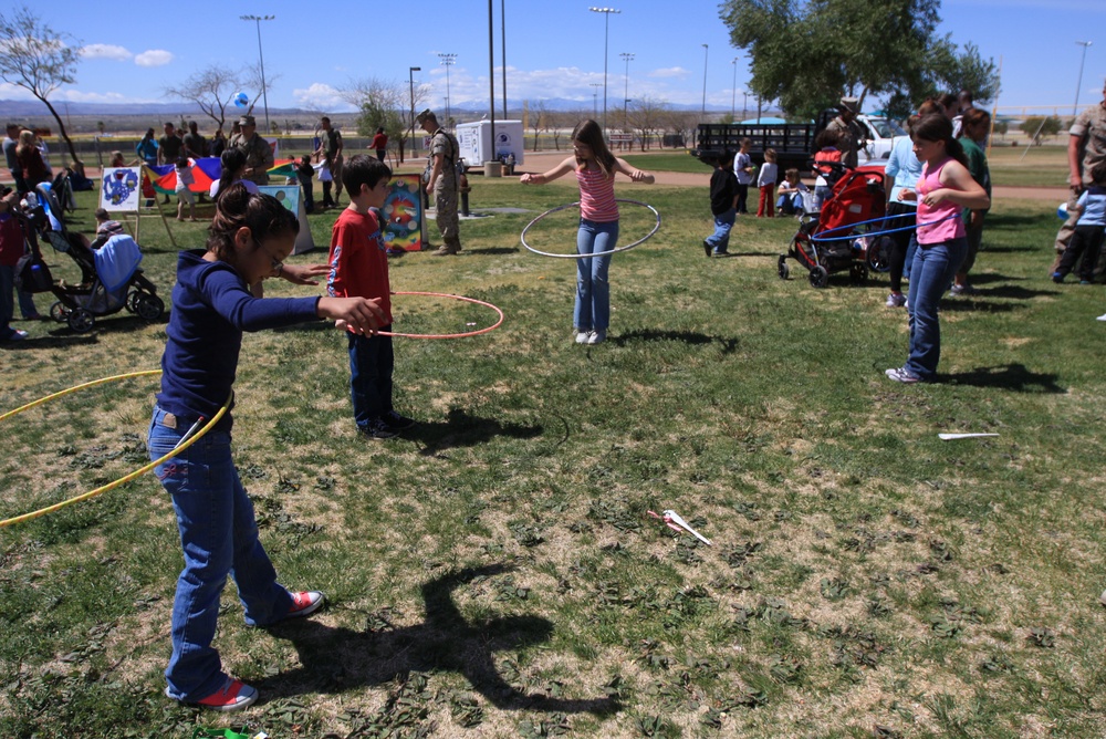 Combat Center kicks off Month of Military Child with carnival