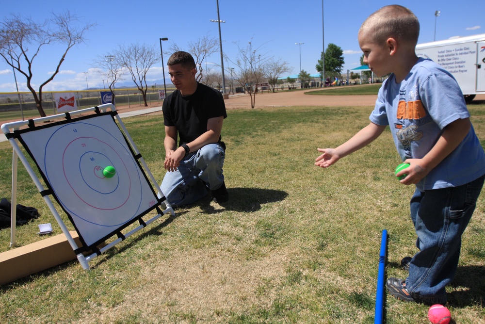 Combat Center kicks off Month of Military Child with carnival