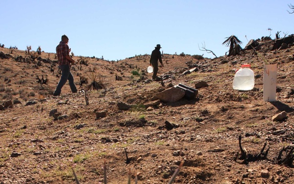 Marines, Sailors plant new beginning for national park