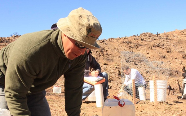 Marines, Sailors plant new beginning for national park