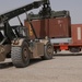 Rough Terrain Container Handler operators manage container yard