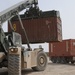 Rough Terrain Container Handler operators manage container yard