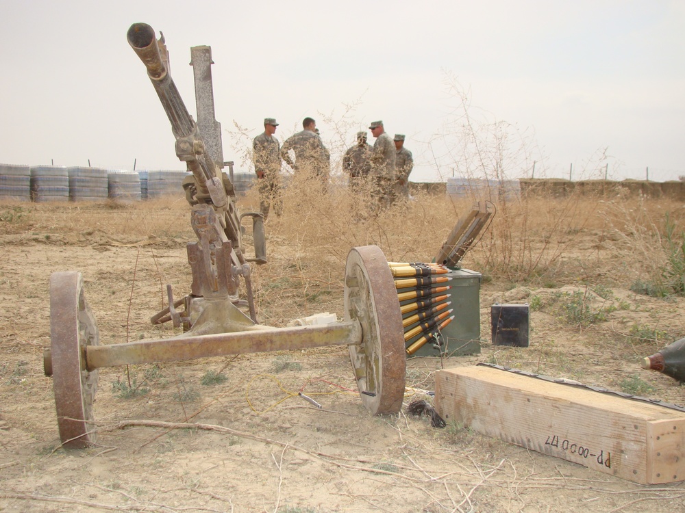Fire Mission and Counter Improvised Explosive Device Training