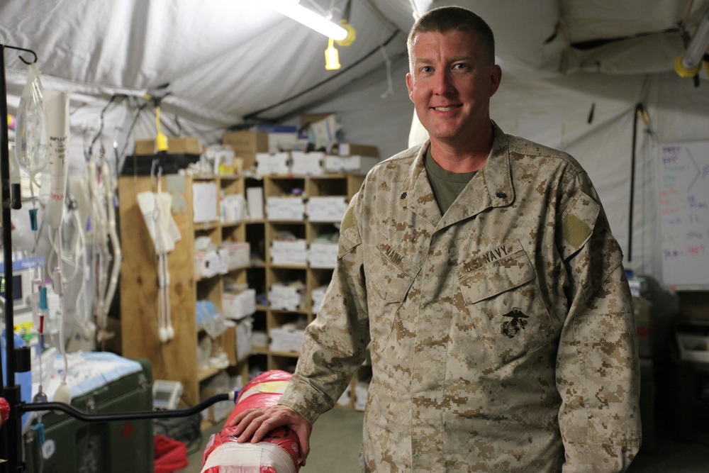 Combat Docs: 'We Fix Them Up and Get Them Back to Duty'