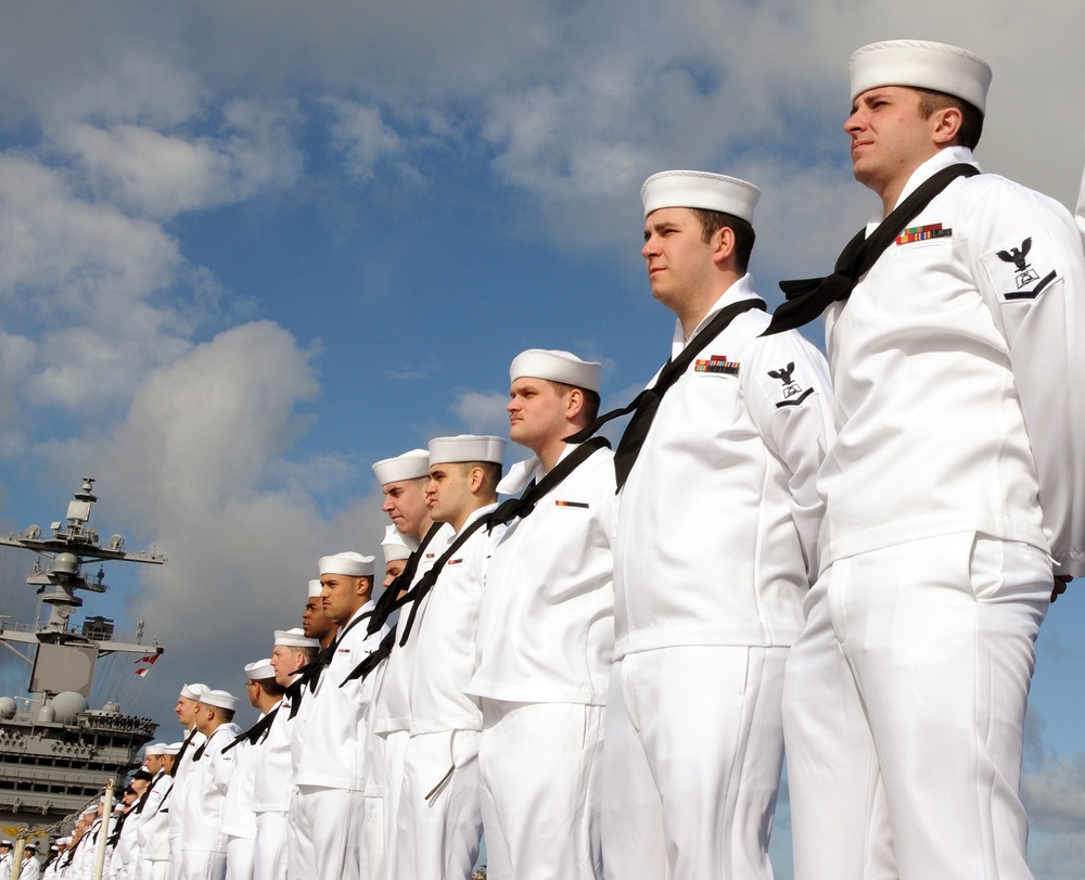 USS Carl Vinson in San Diego