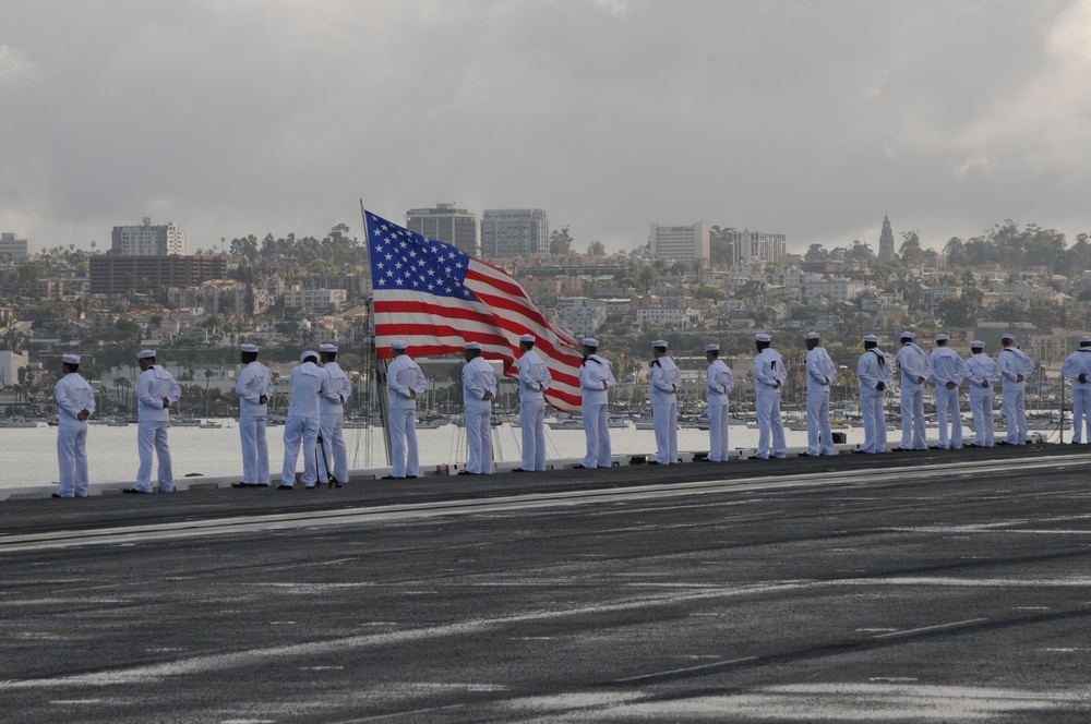 USS Carl Vinson in San Diego