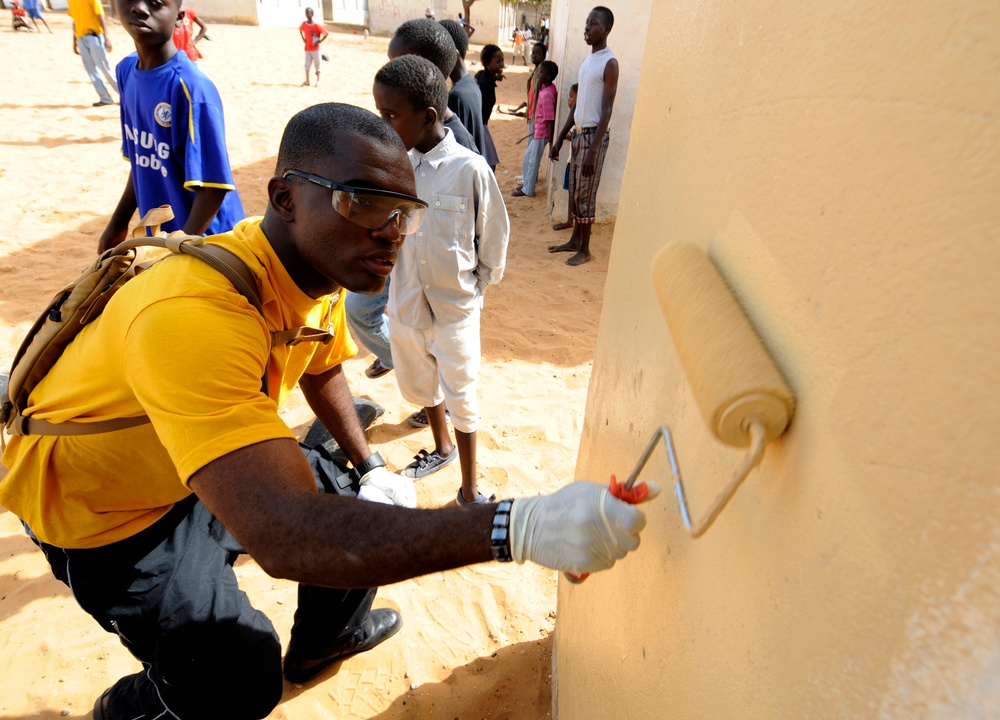 Community outreach project in Senegal
