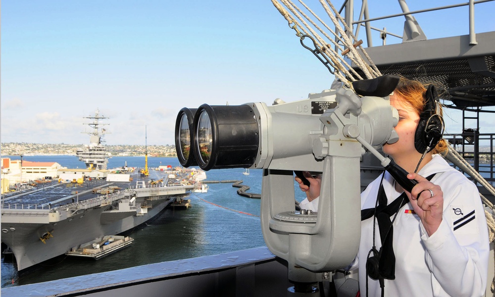 USS Carl Vinson in San Diego