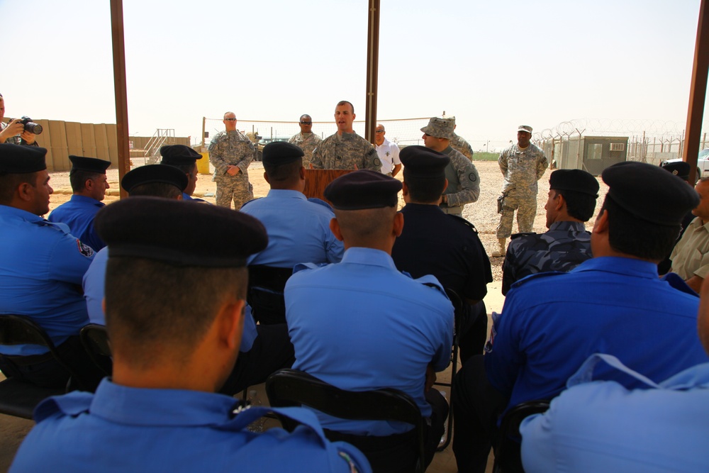 Iraqi Police Graduation