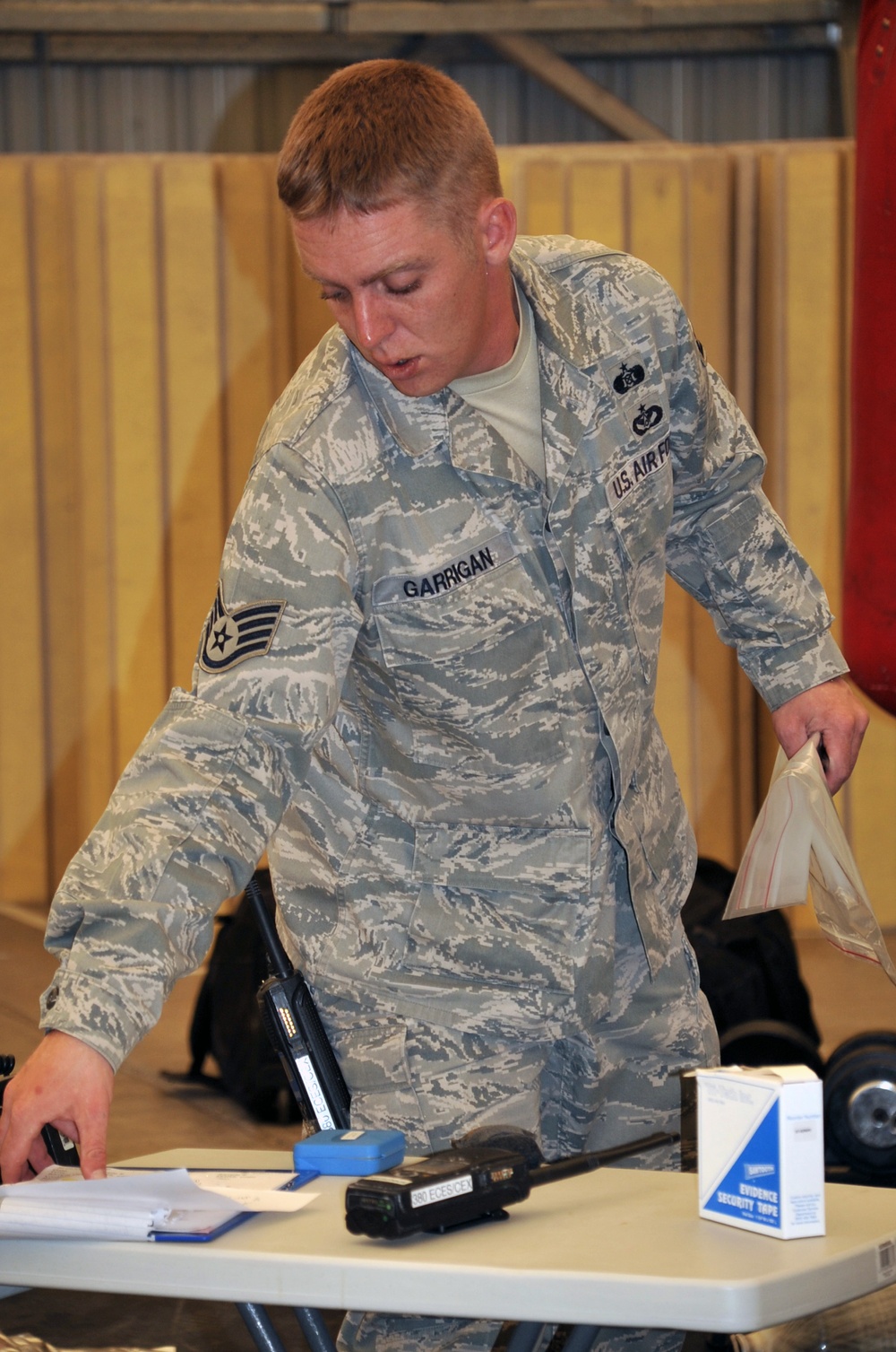 Seymour-Johnson Staff Sergeant Participates in Training While Deployed to Southwest Asia