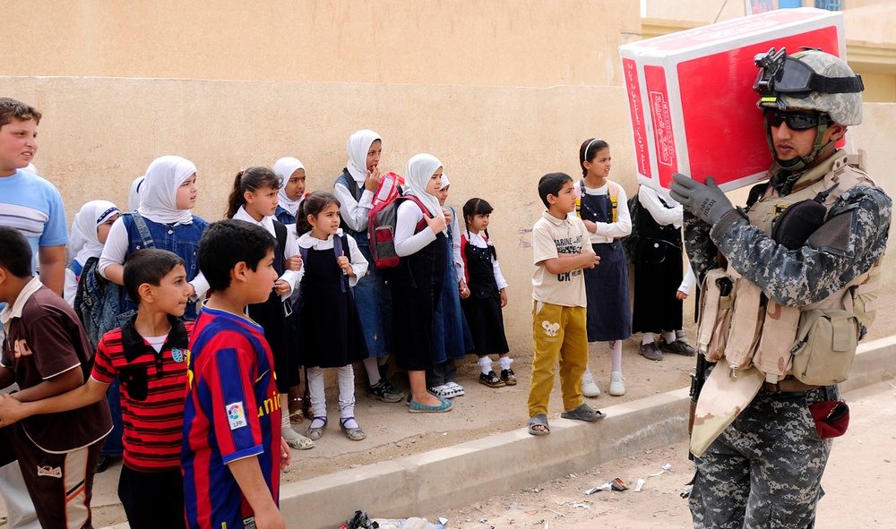 Bringing books into Baghdad