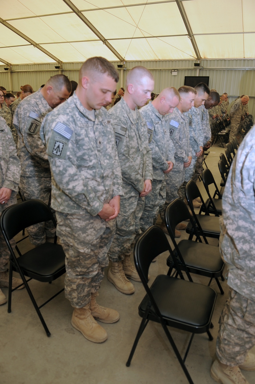 'No Fear' Battalion Holds NCO Induction Ceremony in Southwest Asia