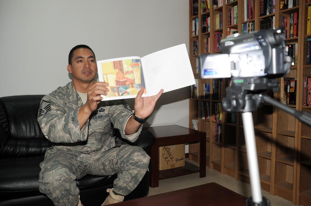 Deployed Airmen Keep Home Communication Lines Open Through Reading Program