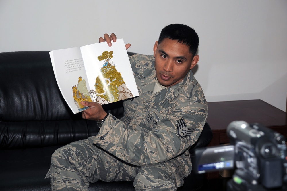 Deployed Airmen Keep Home Communication Lines Open Through Reading Program