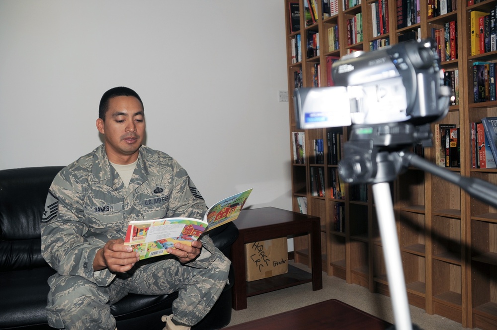 Deployed Airmen Keep Home Communication Lines Open Through Reading Program