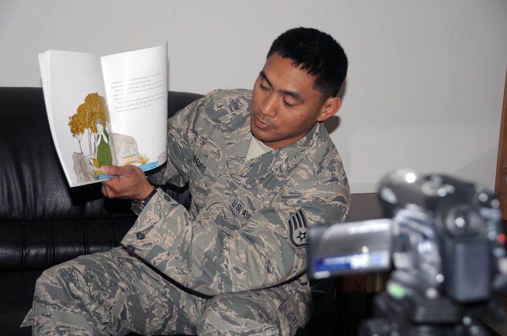 Deployed Airmen Keep Home Communication Lines Open Through Reading Program