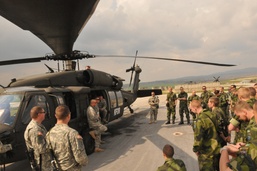 KFOR tactical reserves cross train for Kosovo-wide effectiveness