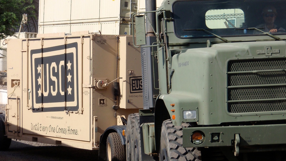 USO in a box: a mobile recreation center
