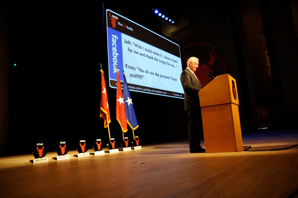 Minnesota Welcomes 34th Inf. Div. Home