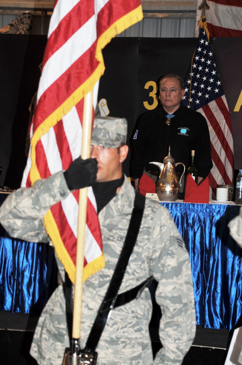 Medal of Honor Winners Visit 380th Air Expeditionary Wing