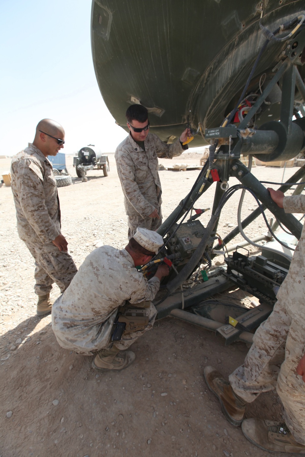 Satellite Marines Provide Mission Essential Support in Helmand Province