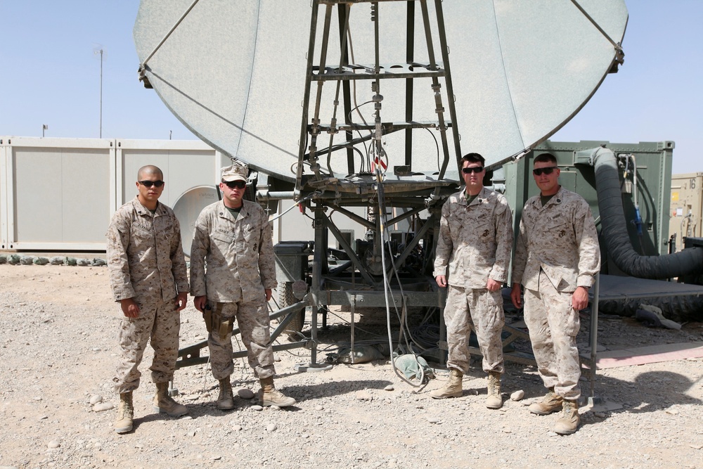 Satellite Marines Provide Mission Essential Support in Helmand Province