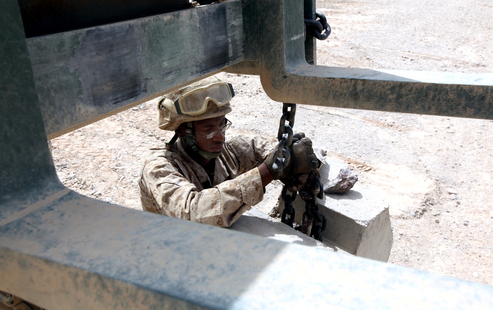 MWSS-274 Tests Its Skills, Makes Leatherneck Safer for Fellow Marines
