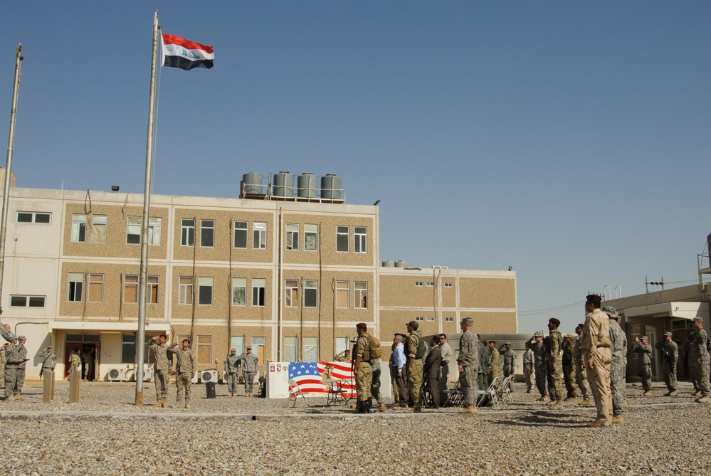Training Base Sign OVer