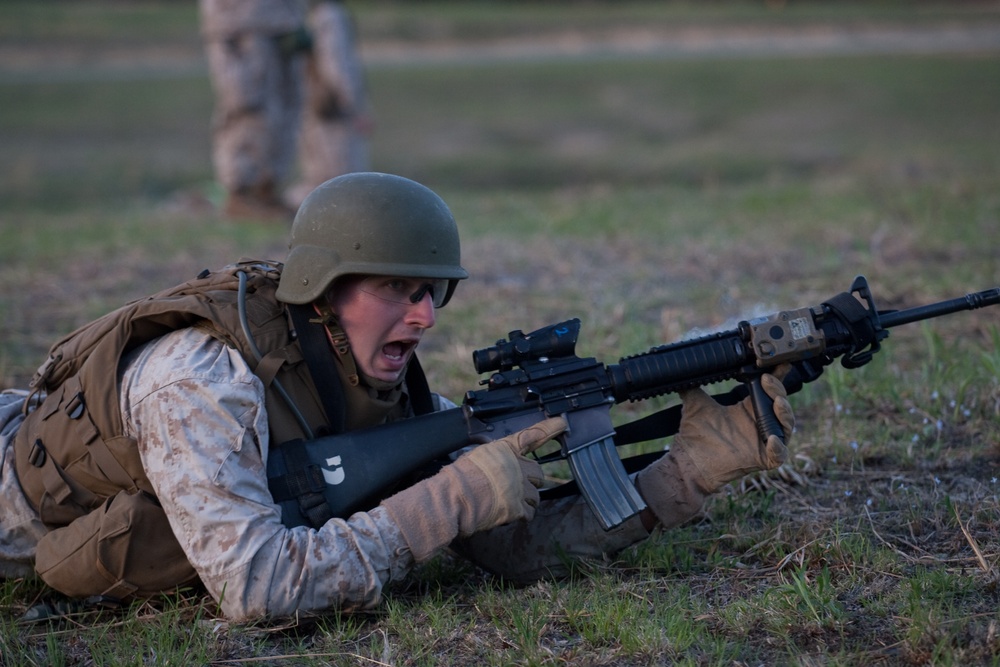 Reserve Marines Live-fire Range