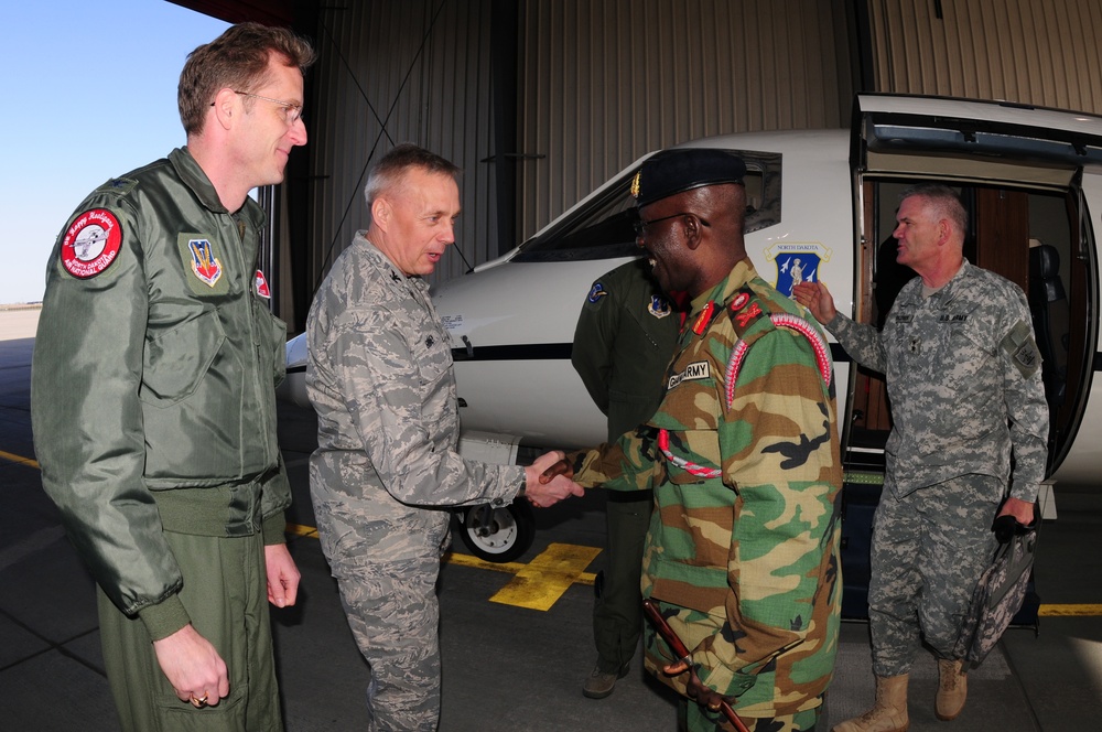 Ghana Dignitaries Visit North Dakota