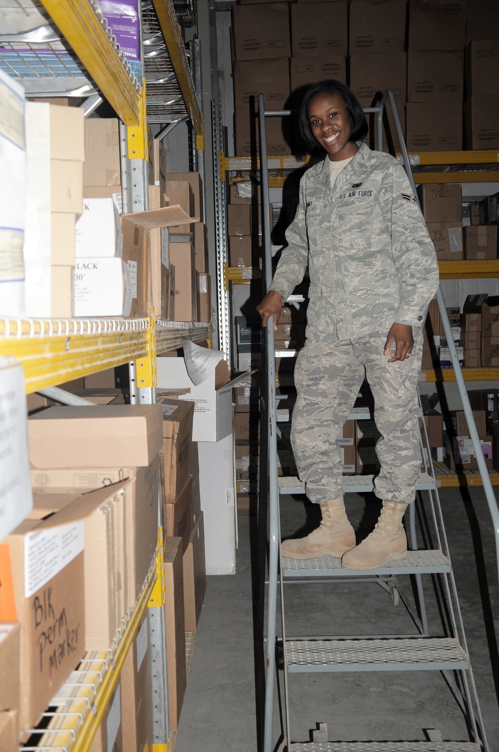 Nellis Airman First Class, Port Huron Native, Supports Deployed Wing's Material Management Operations