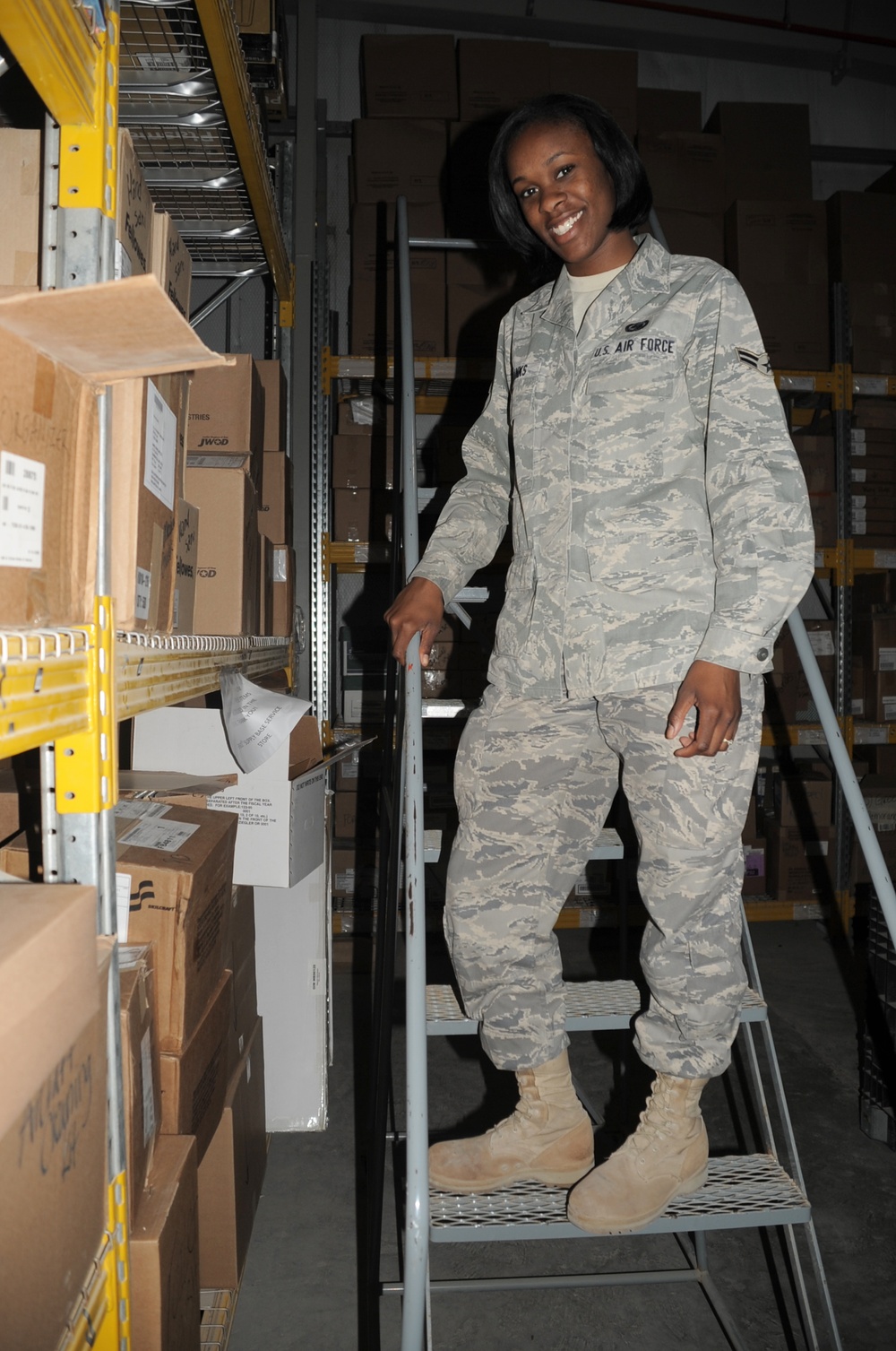 Nellis Airman First Class, Port Huron Native, Supports Deployed Wing's Material Management Operations