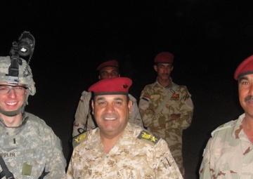 'Ranger' Mortarmen illuminate strategic oil pipeline